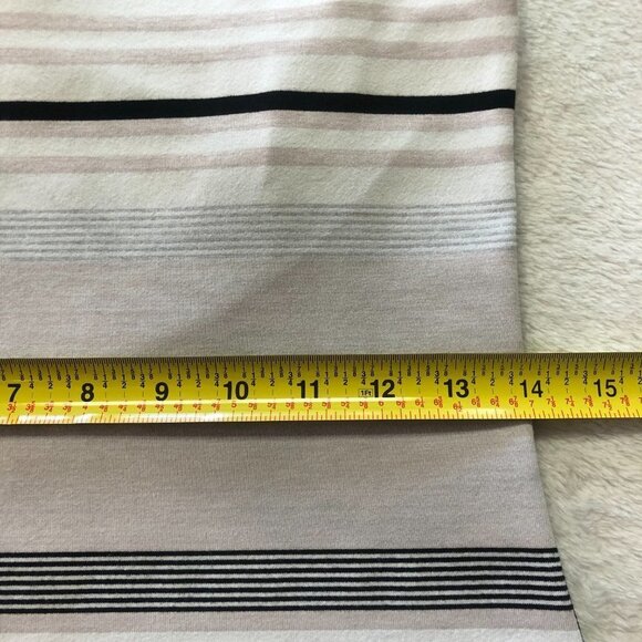 LULULEMON Power Y Tank *Luon Groovy Stripe Static Wave Dune / Black Size 6 - Picture 7 of 9